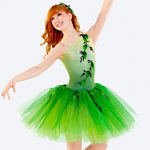 Revolution Dancewear Tutu Princess Ballet Pointe Leaves Ivy Enchanted Forest CM